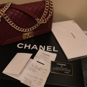 Chanel boy bag